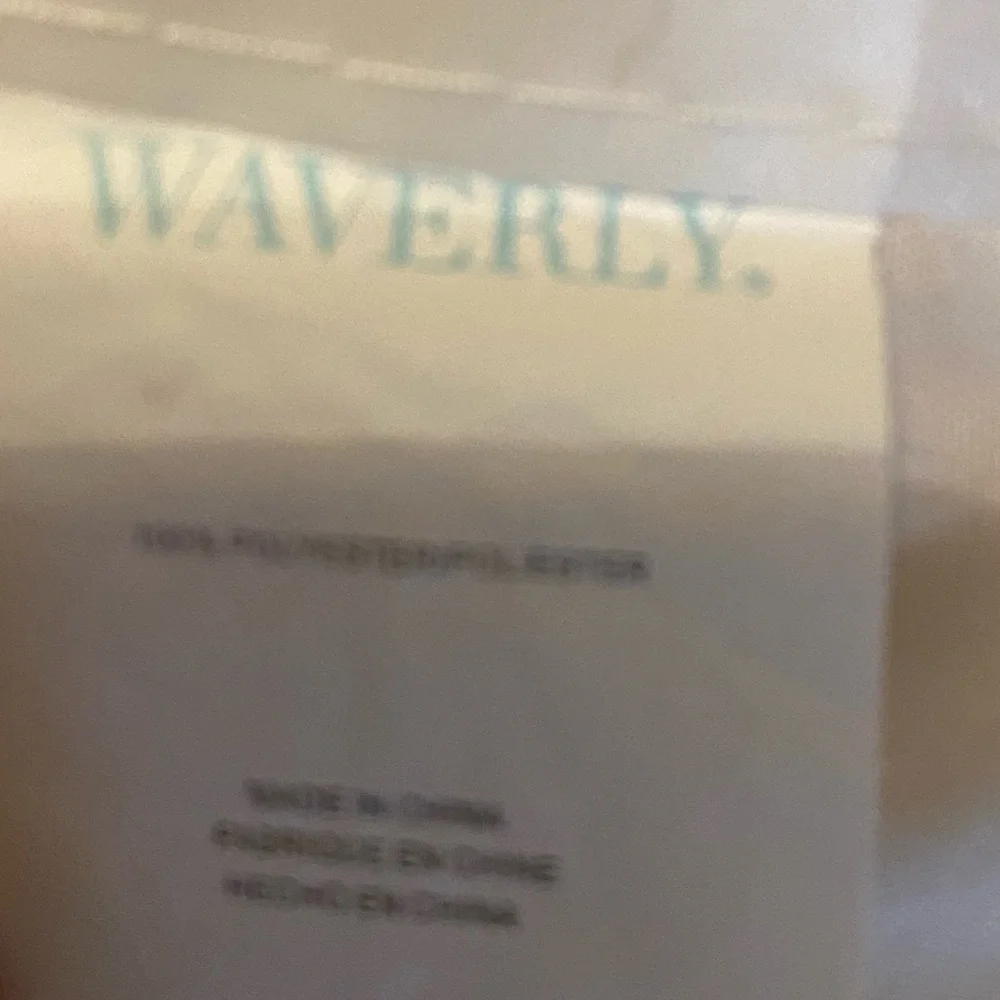 Waverly. Cream and yellow with brown Damask shower curtain.